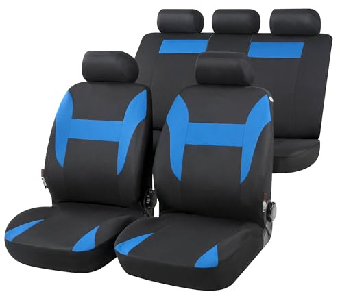 WALSER Housse de siège auto Nampa bleu