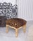 Kleiner Hocker Leo Fussbank Tierprint Polsterbank Polsterhocker Barock cat689a16 Palazzo Exklusiv