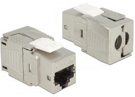 DeLock Keystone Modul RJ45-Buchse Cat 6A