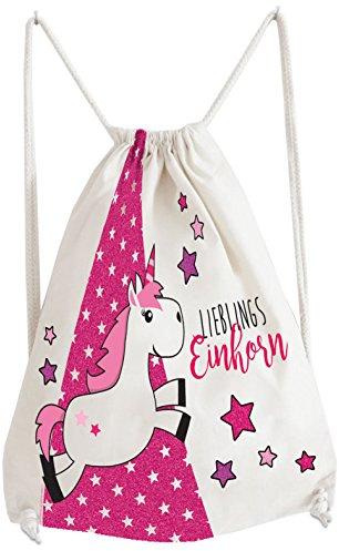 Infinite by GEDA Labels (INFKH) Einhorn Lieblingseinhorn 33x42cm, Multicolor