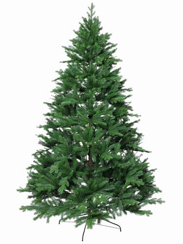 VIVANNO Künstlicher Weihnachtsbaum Tannenbaum Premium Nordmanntanne (210 cm)