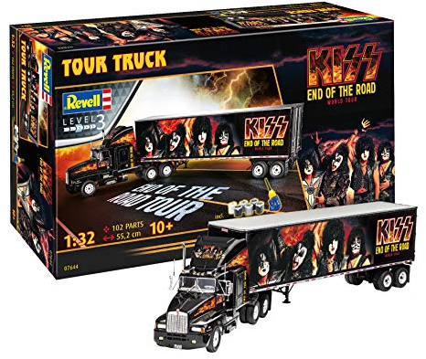 Revell RV07644 7644 Fan-Edition Geschenkset KISS Tour Truck Toys, 55,2 cm, 11689