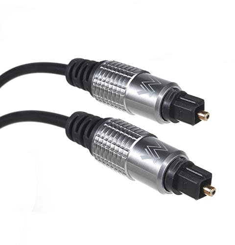 Maclean MCTV-455 Optical Digital Audio Cable, T-T Toslink to Toslink, fibre optic cable, for Home Theater (20m)