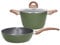 Tognana Junge Set 3 pezzi, padella extrafonda da 24, pentola cm 20, coperchio cm 20