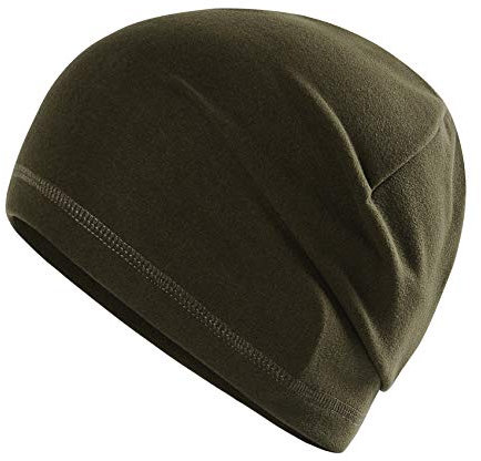 EasyULT Laufmütze Sportmütze Fahrrad Mütze Skimütze Funktionsmütze Fleece Winddicht Thermo Atmungsaktiv Beanie Kopfbedeckung Herren und Damen für Laufen Skifahren Radfahren Snowboarden(Grün)