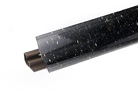 DQ-PP 3m WINKELLEISTE | Antares | 23 x 23mm | PVC | Küchenleiste Arbeitsplatte Abschlussleiste Leiste Küche Küchenabschlussleiste Wandabschlussleiste Tischplattenleisten