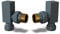 UK Radiators Square Anthracite Radiator Valve Pair - Anthracite Matt Finish - Classy and Modern Design 1/2 x 10mm Angled Radiator Valve Pair - Pair of Valves