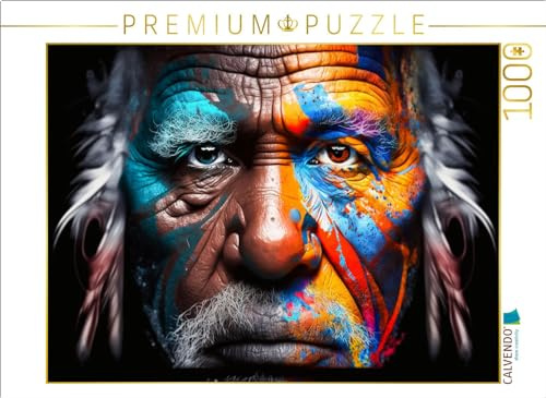CALVENDO Puzzle EIN Motiv aus dem Kalender Die Menschen sind bunt | 1000 Teile Lege-Größe 64 x 48 cm Foto-Puzzle für glückliche Stunden