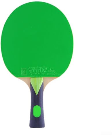 Leichter 7-lagiger Holz-Tischtennisschläger für aggressives Gameplay (grün)