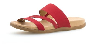 Gabor Damen Pantoletten, Frauen Slipper,Freizeitschuhe,Schlupfschuhe,schluepfschuhe,Slides,Slip-ons,Backless Slipper,Flame,40 EU / 6.5 UK
