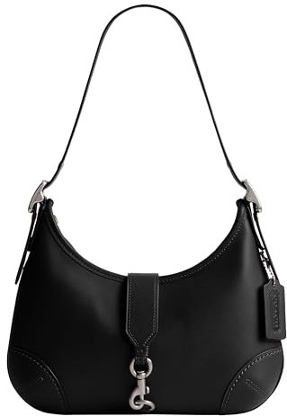 COACH Hamptons Hobo, Schwarz, Einheitsgröße