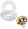 Bustlwor Bandeja para Refrigerios Stanley Cup con Tapa de 40 oz, Silicona, Accesorios para Tazas Stanley