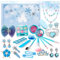 Adventskalender 2024 Mädchen | Prinzessin Adventskalender | Eisprinzessin Schminke und Schmuck Adventskalender | 24 Tage Weihnachtskalender für Mädchen Kinder ab 3 Jahren