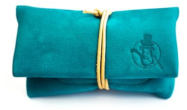 Tabaktasche SEÑOR BOBO - Handgemacht in Deutschland - Premium Nubuk-Leder mit Filterfach - Manufaktur-Qualität aus Bayern - Tabakbeutel für Drehtabak und Tabak