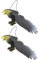 BESPORTBLE 2stücke Simulation Adler Modell Spielzeug Vogelabwehr Deko Praktische Vogelattrappe Für Garten Und Bildung Langlebig Und Detailreich