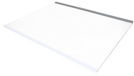 sparefixd Suitable for Haier Fridge Freezer Glass Shelf Top Fridge Side