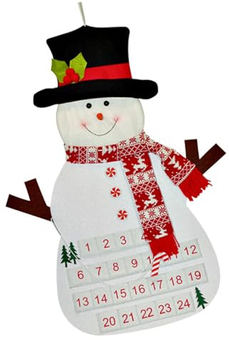 Delicate Christmas Tree Shape Hanging Advent Calendar Ornament Wall Hanging Fabric Decoration For Home And Office Advent Calendar Tree