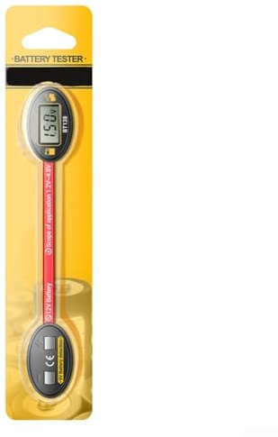 YJDOORPLAY Portable Tester for Lithium and Standard Batteries Measures Voltage Ranges from 1 2V to 4 8V