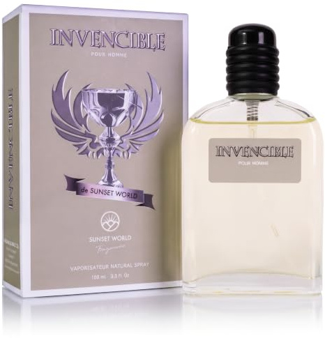 Invencible - Compatibile con Invictu. Acqua di Colonia Intense 100 ml, Profumo ai Feromoni per Uomo, Profumi Equivalenti