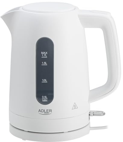 Adler ad 1379w AD 1379w Elektrischer Wasserkocher 1.7L Weiß