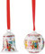 Hutschenreuther Porzellan Weihnachts Glocke 2017 und Weihnachts Kugel 2017 in den Originalverpackungen (2er Set) Design: Ole Winther