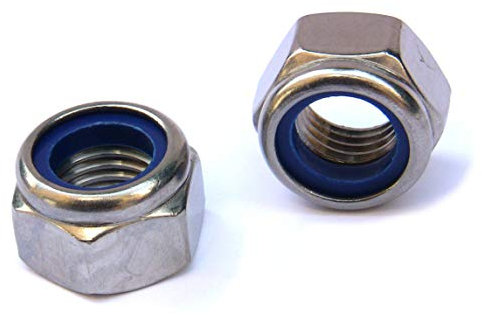 10 Stk. Sicherungsmutter Edelstahl V2A DIN985 M3-M24 (M 8)