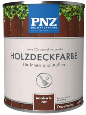 PNZ Holzdeckfarbe, Gebinde:10L, Farbe:nordischrot