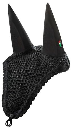 Equiline Ruben Soundless Ear Net Black/Cob