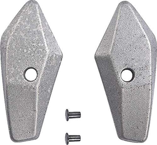 TCX Accessories 3 - Unisex MAGNESIUM LATERAL HEEL SLIDER TITANIUM