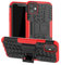 PIXFAB Shockproof Case For Apple iPhone 11 (6.1), Hybrid [Tough] Rugged Armor Protective Cover, Phone Case With Built-in [Kickstand] For Iphone 11 - Red
