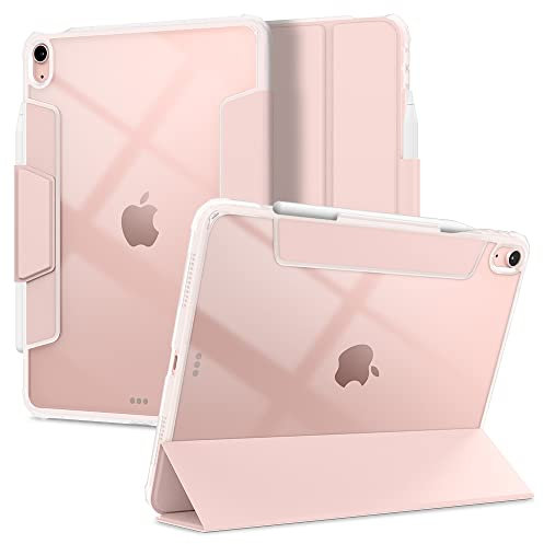 Spigen Ultra Hybrid Pro Hülle Kompatibel mit iPad Air 6. M2 (2024) / 5. (2022) / 4. Generation (2020) Case 11 und 10.9 Zoll - Roségold