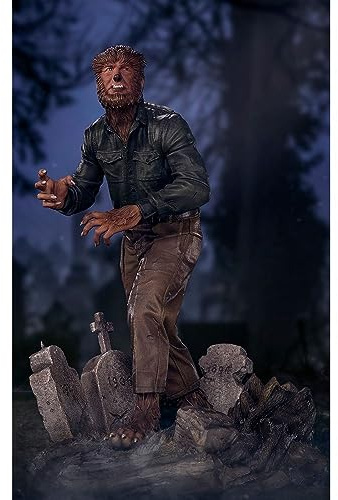 Iron Studios The Wolf Man Deluxe Kunstmaßstab 1:10 – Universal-Monster