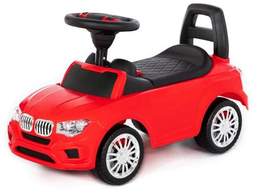 Rutscher Auto rot Super Car Nr.1 mit Sound Kinder Rutscherfahrzeug Lauflernhilfe