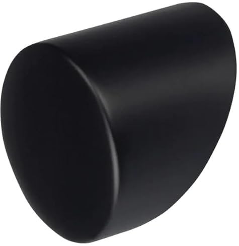 Jackson Woodturners Forge Black Handrail End Cap - 54mm Diameter - Pair