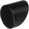 Jackson Woodturners Forge Black Handrail End Cap - 54mm Diameter - Pair