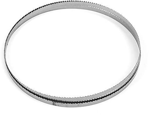 GAESHOW Lame de Scie A Ruban 1400 X 6,35 X 0,35 Mm, Lame de Scie à Ruban pour MéTal Pour Coupes Circulaires/Curvilignes, pour Scie à Ruban 6T SK5 (1400 * 6.35 * 10T)