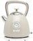 Haden Bristol Electric Kettle - Sleek Rapid-Boil Stainless Steel Electric Kettle with Spacious 1.7 Litre Capacity, Concealed Heating Element, Rotational Base, Innovative Safety Features, Putty