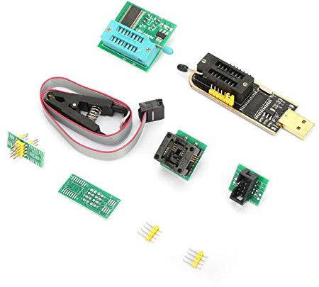 Sop8 Cverter Ch341A USB Programmierer Sop8 Test Clip Adapter 1,8 V Sop8 zu Dip8 Konverter Modul 17X12X5