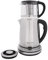 FENNNDS Turkisch Tee Kanne 2 in 1 Teemaschine, 1500 Watt, Teekocher mit Kalkfilter Teebereiter aus Glas & Edelstahl, Türkisch Traditional Tee, Wasserkocher für Büros, Hotels, Wohnungen