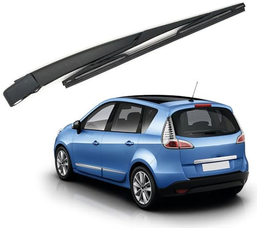 ZQQKX Auto Heckscheibenwischer Set für OPEL Astra H, Auto-Hinterer Scheibenwischer Wischer Gummi Reinigungsfenster Ersatzteile