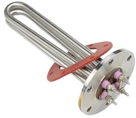 ALBHGSVS 115mm Flange Stainless Steel Electric Water Heater Immersion Heating Element Boiler Heater 1KW/2KW catholic(1KW L230MM)