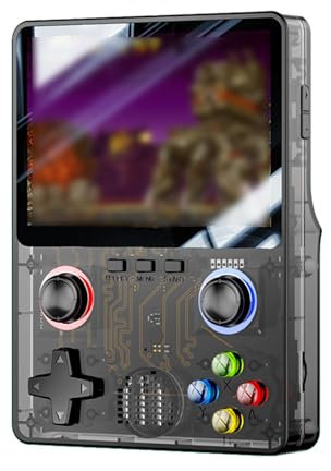 Generico RetroBlast 20000 Console, Two-Player RetroBlast 20000+ Console, Portable Retro Handheld Game Console (Gray)