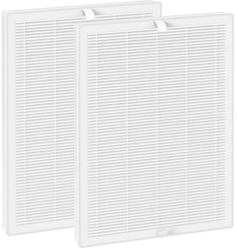 E-400 Filtro purificatore d'aria H14 di ricambio per purificatore d'aria AromaRoom E-400 e VEWIOR ClearAir-A7, 3 in 1, H14 True HEPA con carbone attivo ad efficienza e prefiltro, confezione da 4