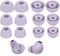 Rhinenet Ear Tips for Galaxy Buds 2 Pro In Ear tips buds Cover Eartips, Fit in The Charging Case Compatible with Samsung Galaxy Buds pro 2 Earbuds Silicone Ear Cover Earplugs S/M/L 6 Pairs (Violet)