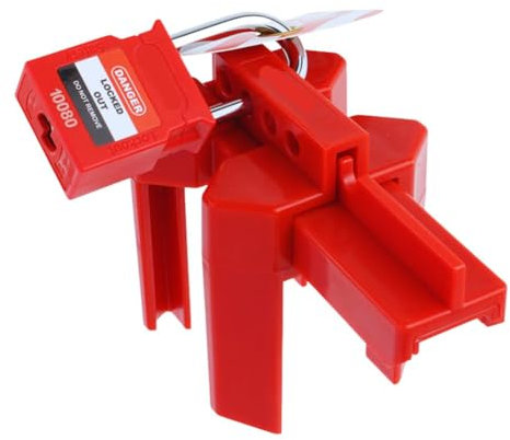 Eighosee Blocco con Valvola A Sfera con Lucchetto per Tubi con Diametro Esterno da 1/2 Pollice-2-1/2 Pollice - il Design Impedisce L'Attivazione Accidentale