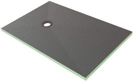 Receveur de douche recoupable sur mesure - 140 x 90cm - Ép.40mm - receveur de douche à carreler - Résistant à l'humidité