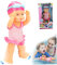Pesoncarl Poupée bébé Natation avec Une poupée de Natation Brasse à Batterie Mobile à mobilière avec Un Costume Amovible bébé imperméable réaliste pour Baignoire de Piscine, Pas Batterie, Jouets