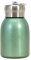 Botella de agua pequeña 300 ml de acero inoxidable seguro para vacío pequeño aspirador de aspiración con aislamiento mini botella de agua portátil a prueba de fugas con gancho para matriz verde al ai