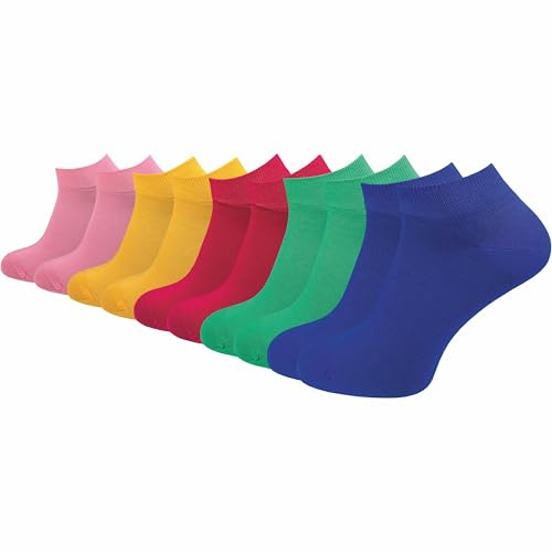 GAWILO Herren Sneaker Socken aus 100% reiner Baumwolle (6 Paar | 10 Paar) | kurze & dünne Füßlinge | ohne drückende Naht über den Zehen
