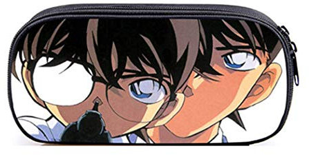 WANHONGYUE Detective Conan Anime Bilddruck Federmäppchen Schreibwaren Box Bleistiftbeutel Geldbeutel Mäppchen /2